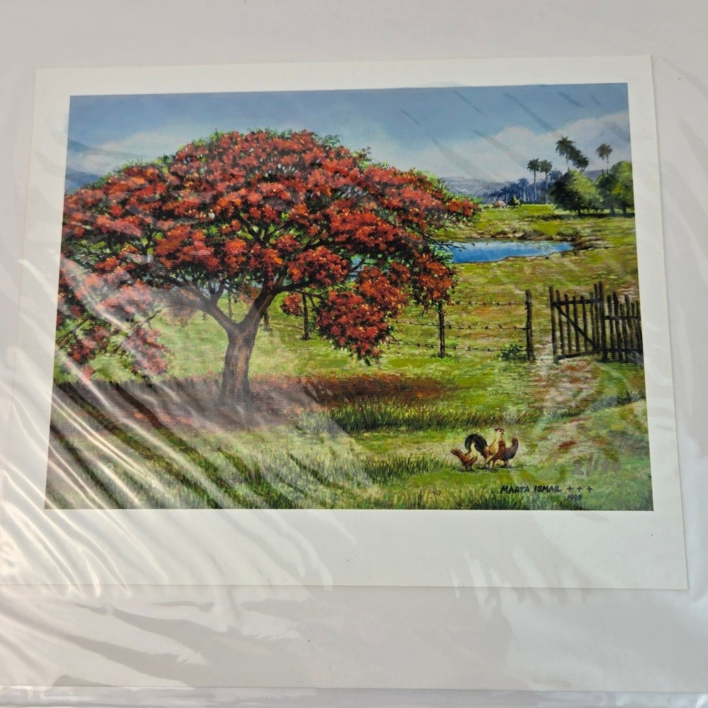 Marta G. Ismail Limited Edition Giclee Print 2/100 Signed 1999 COA Included
